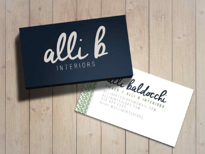 Business Card - Alli B Interior