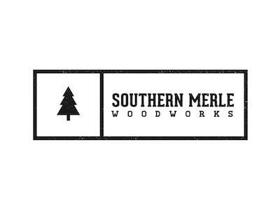 Logo Design for Southern Merle Woodworks atlanta branding logo southern vintage woodworking