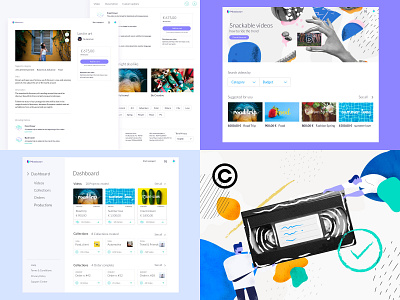 2018 best shots component dashboard design e commerce interface responsive ui ux video web app