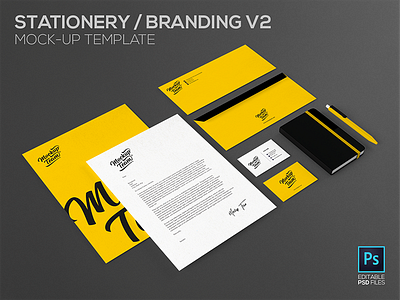 Stationery / Branding Mock-Up V2