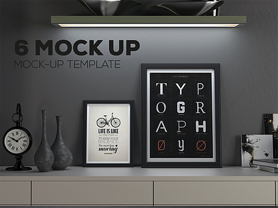 Poster Frame Mockup Set