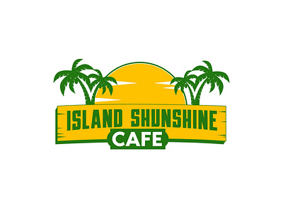 Island Restaurant Logo Design 3d animation branding design graphic design illustration logo motion graphics typography vector