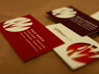 Righteous Walks Business Cards