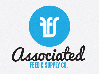 AFS Logo Concept 1950s feed logo retro
