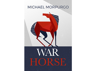 War Horse animal book cover horse war