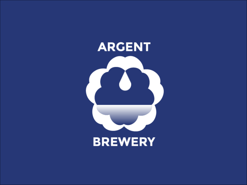 Argent Brewery logo2 beer brewery logo motion graphics