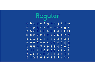 Gulf  regular typeface