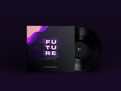 Future.Wav album cover branding concept creative design graphic music record vinyl visual