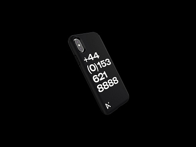 Artefact - 004 - Case 3d accessories adobe advertising black branding concept creative dark design graphic iphone logo mobile mockup phone product render ui visual