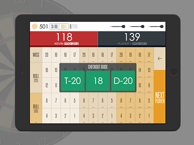 Dartsmind - darts scorer app