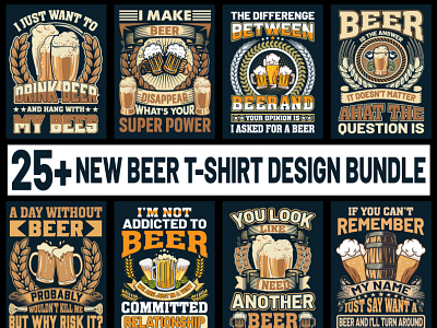 beer t-shirt design bundle. beer beergeek beerlover beerpron beerstagram beertime cerveza craftbeer drink graphic design shirts t shirt design t shirt template taypography tee vintage wine