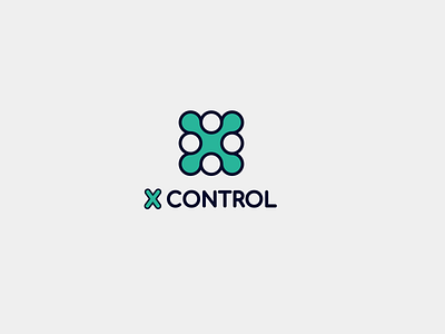X Control - Logo Design ai branding city design graphic design illustration logo logo design vector