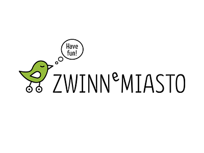 Zwinne Miasto - logo bird electric logo miasto scooter shop zwinne zwinnemiasto