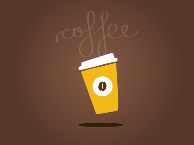 Coffee Day cafe coffee croatia drink food holiday icon illustration lettering ny typography usa