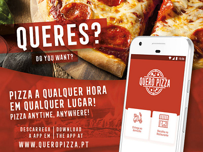 Quero Pizza App app app apps application app concept app design app dev delivery food food and drink food app pizza pizza delivery