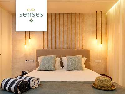 Oura Senses design hotel hotel logo logo logodesign