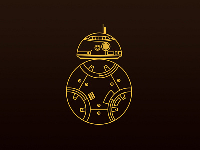 BB8 animation bb8 croatia force awakens icon illustration movie ny robot star wars usa