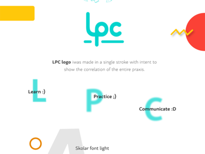 LPC - 1st Croatian online learning store branding color cute design education icon illustration logo pattern ui ux web
