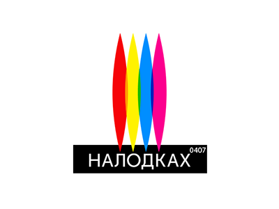 Nalodkakh (by boats) competition kayak logo logotype