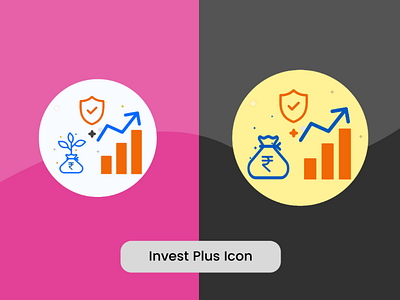 Investment Icon design icon illustration investment ui vector