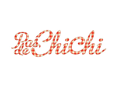 Pas de Chichi identity logo logotype
