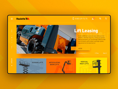 Haulotte design ui ux web design