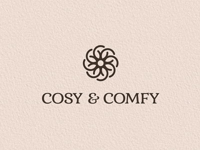 Cosy & Comfy Logo branding design graphic design logo typography vector