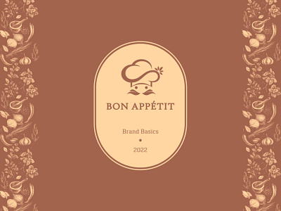 Bon Appetit. Brand identity branding design graphic design logo vector