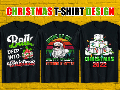 Christmas T-shirt Design