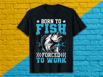 Fishing T-shirt Design