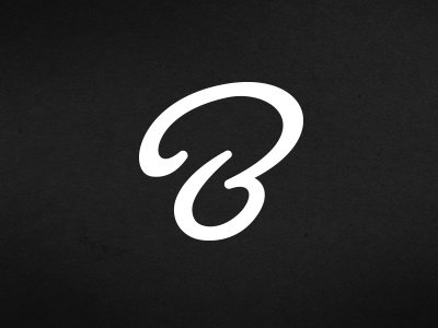 B b illustration typography