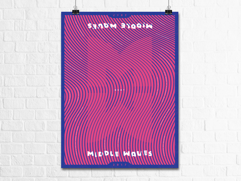 Middle Waves Poster By Brian Kumle On Dribbble