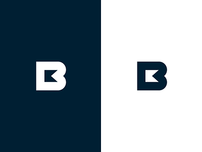 BK Logo 2 b icon k logo monogram type typography