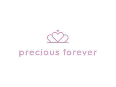 Precious Forever child children crown diamond diamonds gem gems gifts heart jeweller jewellery jewelry logo love