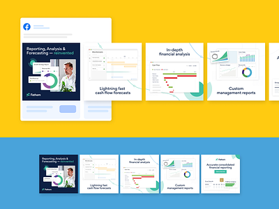 Fathom - Carousel Ad Design instagram ads