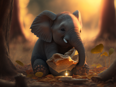 elephant baby 3d animation branding design graphic graphic design illustration logo photoshop ui