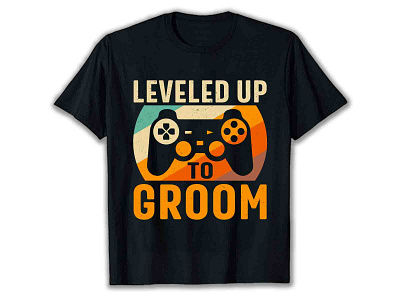 Gaming T-shirt Design branding custom t shirt design graphic design illustration typography typography t shirt vector