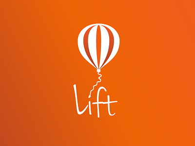 002 Daily Logo Challenge (Lift Logo) hot air balloon logo logo design logodesigners naijadesigners