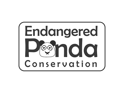 Panda Logo - Daily Logo Challenge 003