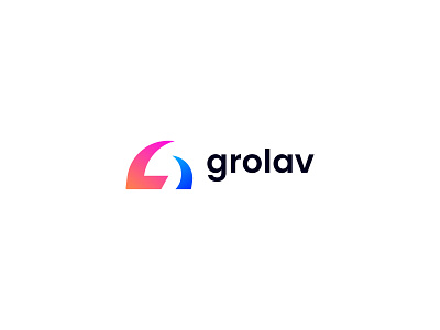 grolav logo design |