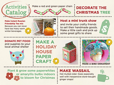 Advent Activities Catalog advent christmas craft ebook festive fun holiday holidays pdf red green