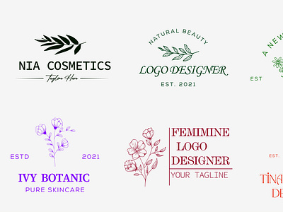 Botanical Logo Illustration