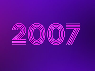 Playlist cover for 2007