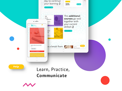 LPC resposnive screens app branding bussines button color design education education app flat illustration languages logo minimal platform responsive serch ui ux webshop website