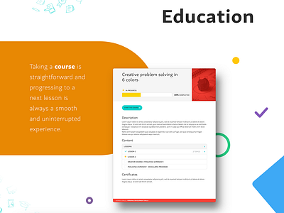 LPC course - lessons - topic