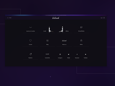 Menu for LiLash Pro