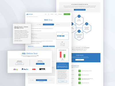 TESTDOME - redesign blog business charts design design system development education interface page portal product quiz technology test ui user ux web web design webshop