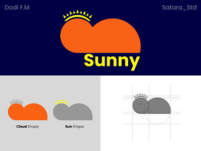 Sunny Logo adobe adobe illustrator branding design graphic design illustration logo logo design vector