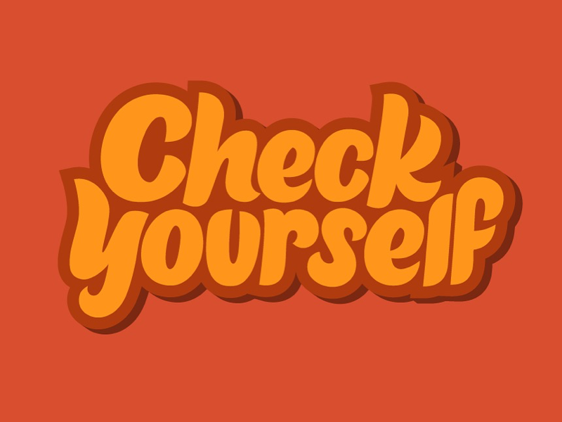 Check Yourself by Katie Cooper on Dribbble