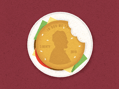 Lunch & Learn: Tax Cuts and Jobs Act burger food illustration jobs money penny tax tax cuts texture